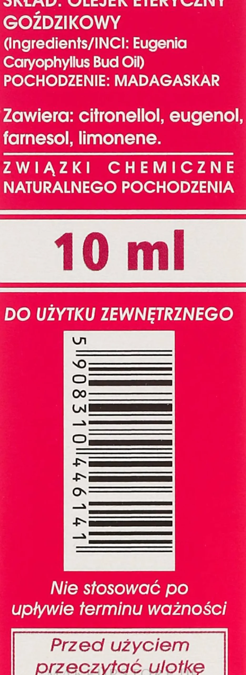 100% natürliches ätherisches Nelkenöl