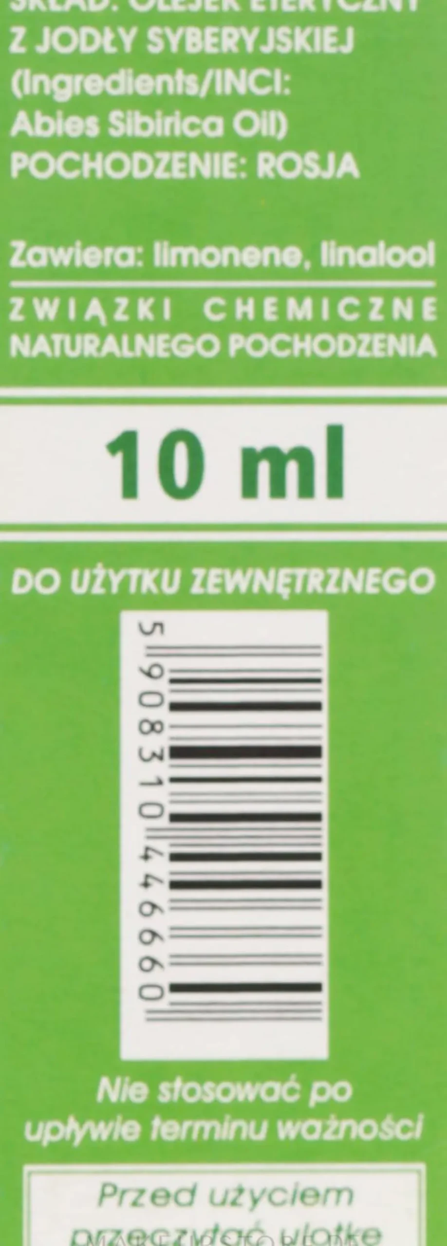 100% Natürliches ätherisches Tannenöl