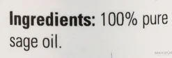 100% Reines ätherisches Salbeiöl