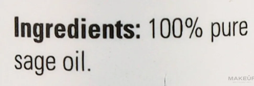 100% Reines ätherisches Salbeiöl