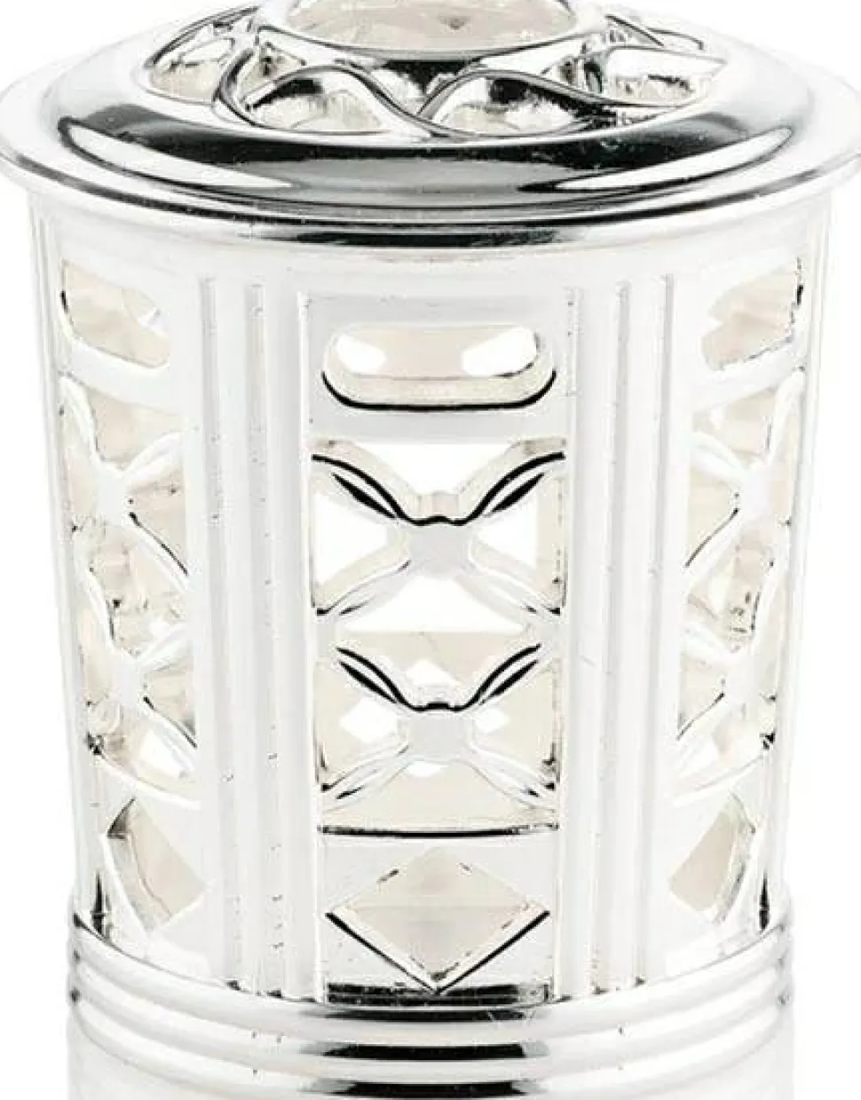 Abdeckung für Duftlampe, silber