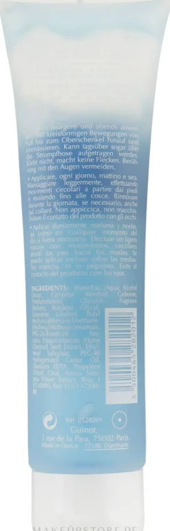 Abschwellendes und entspannendes Gel mit Frischeeffekt für Beine und Füße