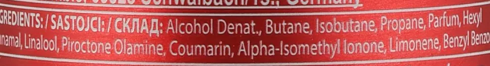 Aerosol-Deodorant