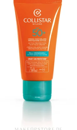 Aktiv schützende Sonnencreme für das Gesicht SPF 50+