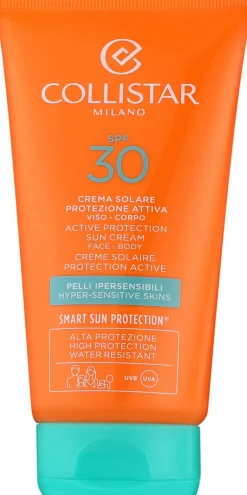 Aktiv schützende Sonnencreme für Körper und Gesicht mit LSF 30