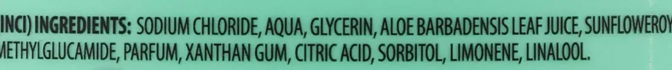 Aloe Vera Körpersalzpeeling