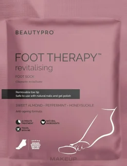 Anti-Aging Fußsocken mit Meereskollagen, Sheabutter und Pfefferminze