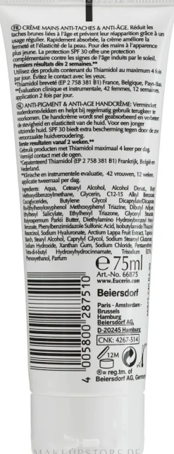 Anti-Aging Handcreme gegen Pigmentflecken SPF 30