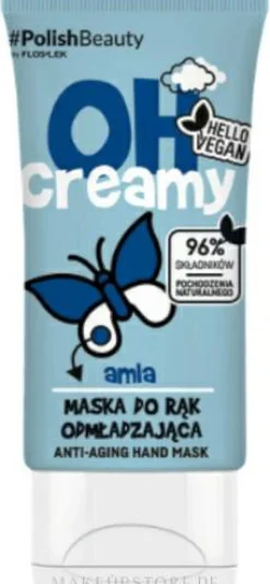 Anti-Aging Handcreme mit Amlaextrakt, Vitamin E und Sheabutter