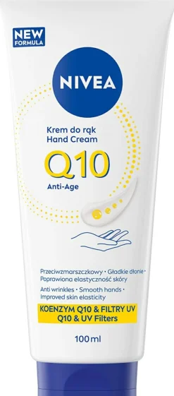 Anti-Aging Handcreme mit Q10 und UV-Filtern