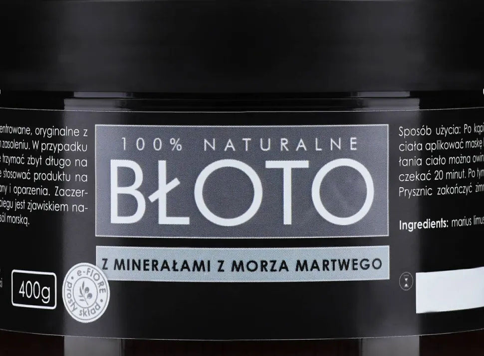 Anti-Aging und Anti-Cellulite Körperschlamm aus dem Toten Meer