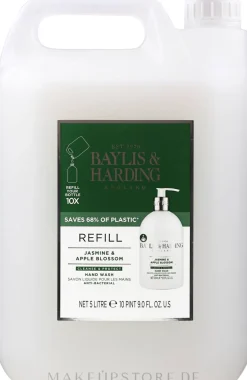 Antibakterielle flüssige Handseife Jasmine & Apple Blossom