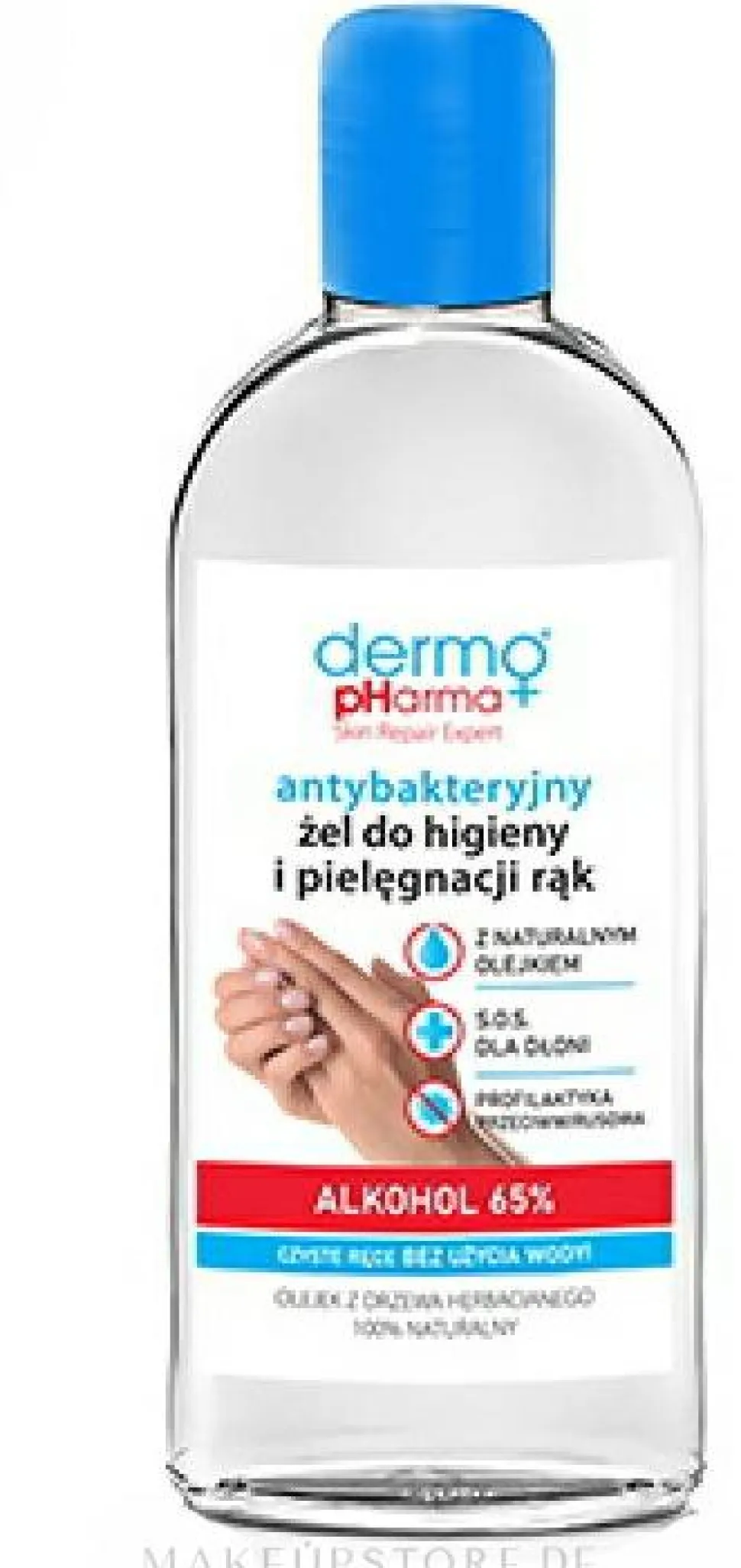 Antibakterielles Gel für Handpflege und Hygiene
