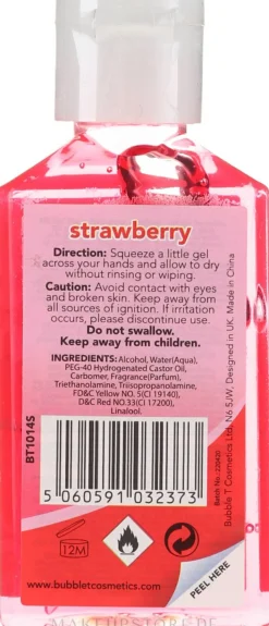 Antibakterielles Handgel Erdbeere