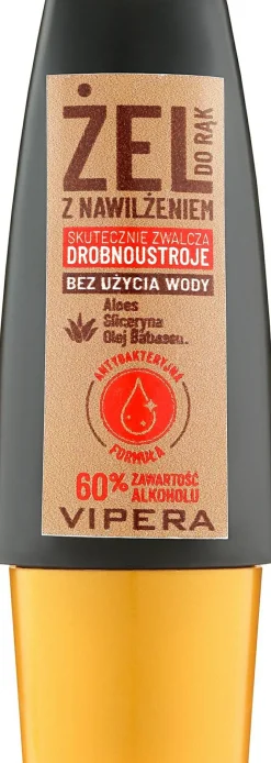 Antibakterielles Handgel mit Aloe und Babassuöl