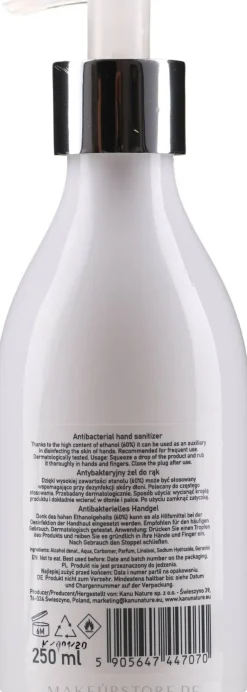 Antibakterielles Handgel mit Grapefriut und Guarana