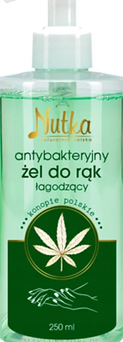 Antibakterielles Handgel mit Hanfextrakt