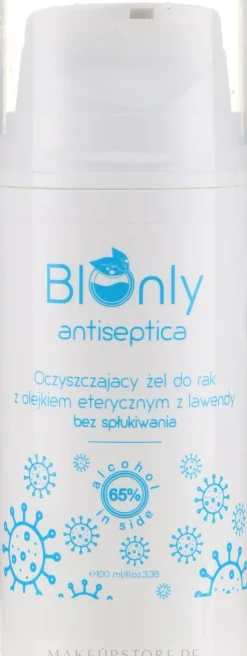 Antibakterielles Handgel mit ätherischem Lavendelöl
