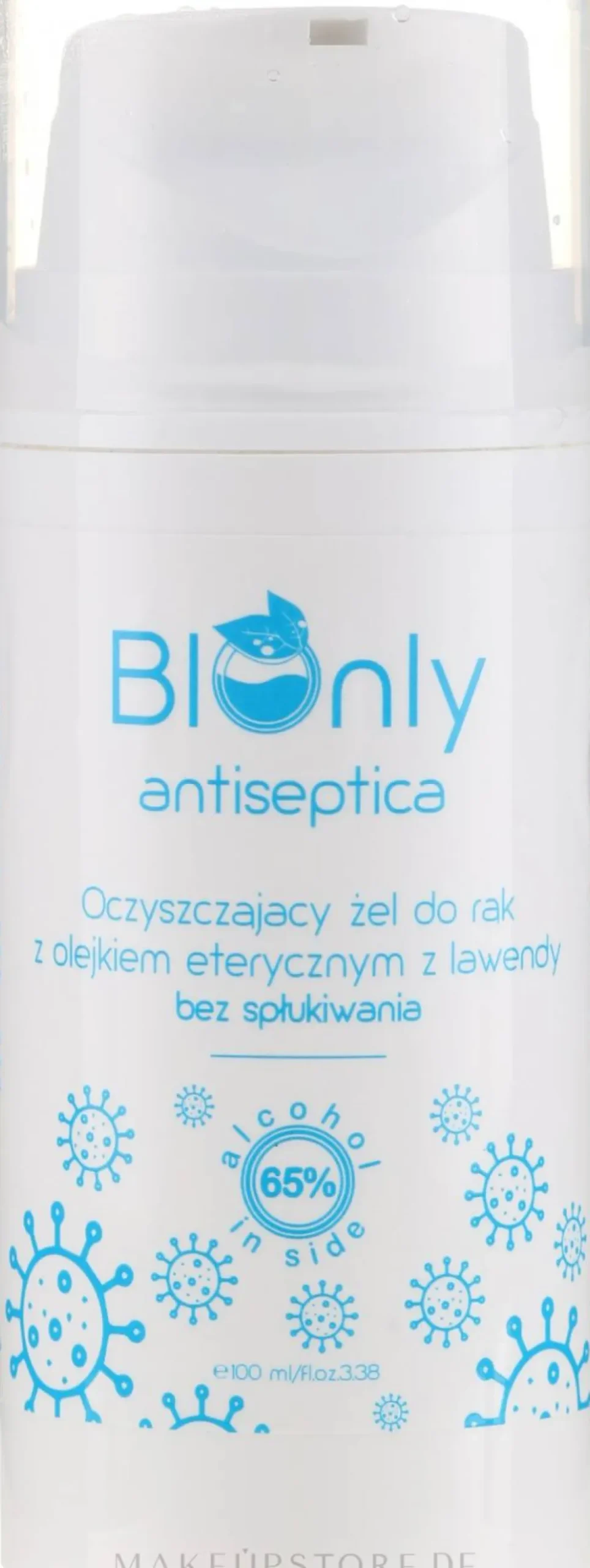 Antibakterielles Handgel mit ätherischem Lavendelöl