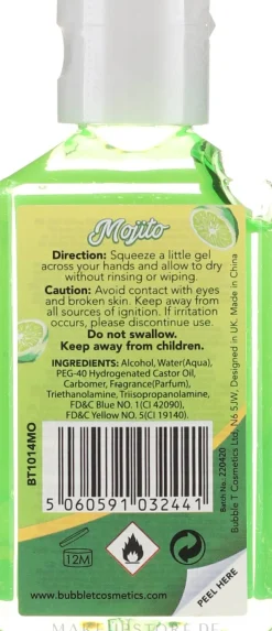 Antibakterielles Handgel Mojito