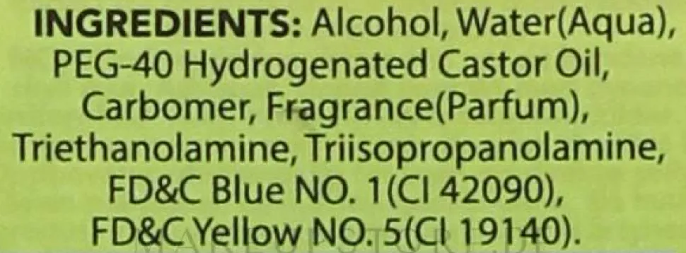 Antibakterielles Handgel Mojito