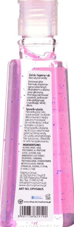 Antibakterielles Handreinigungsgel mit Erdbeerduft