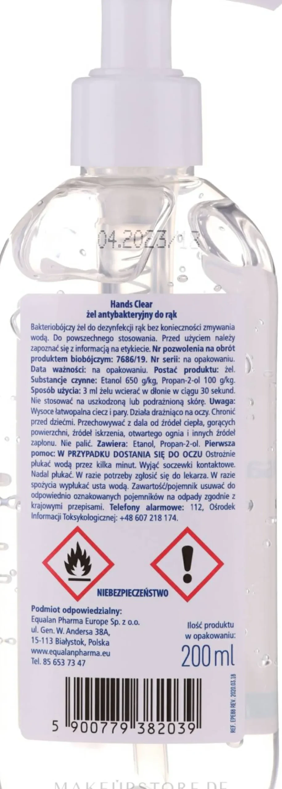 Antibakterielles Handreinigungsgel mit Hyaluronsäure