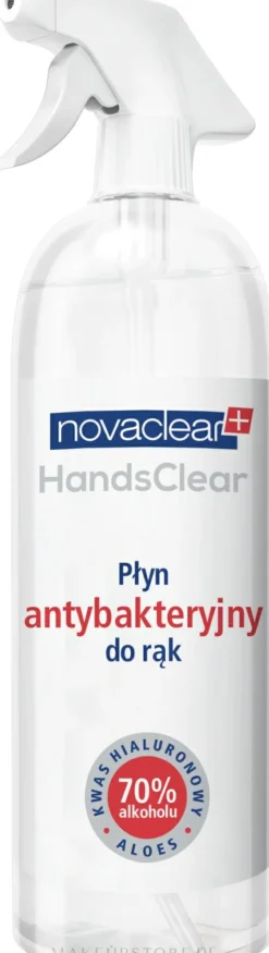 Antibakterielles Handreinigungsspray mit Hyaluronsäure und Aloe