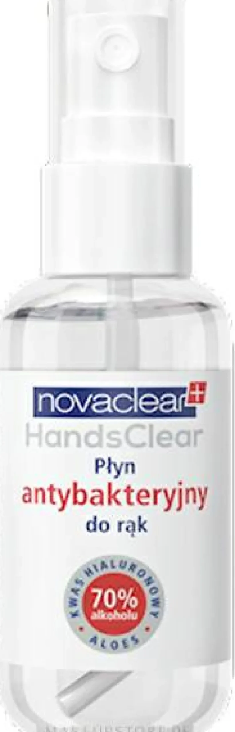 Antibakterielles Handreinigungsspray mit Hyaluronsäure und Aloe