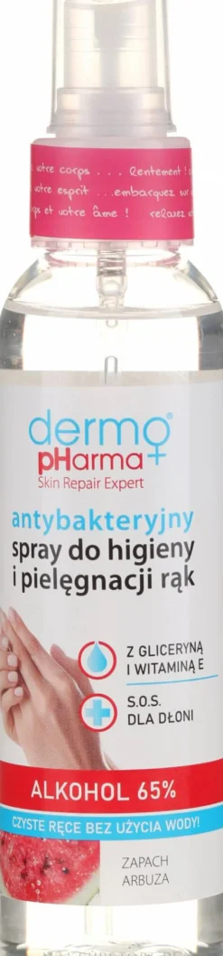 Antibakterielles Handreinigungsspray mit Wassermelonduft