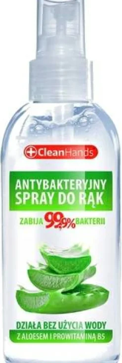 Antibakterielles Handspray mit Aloe Vera und Provitamin B5