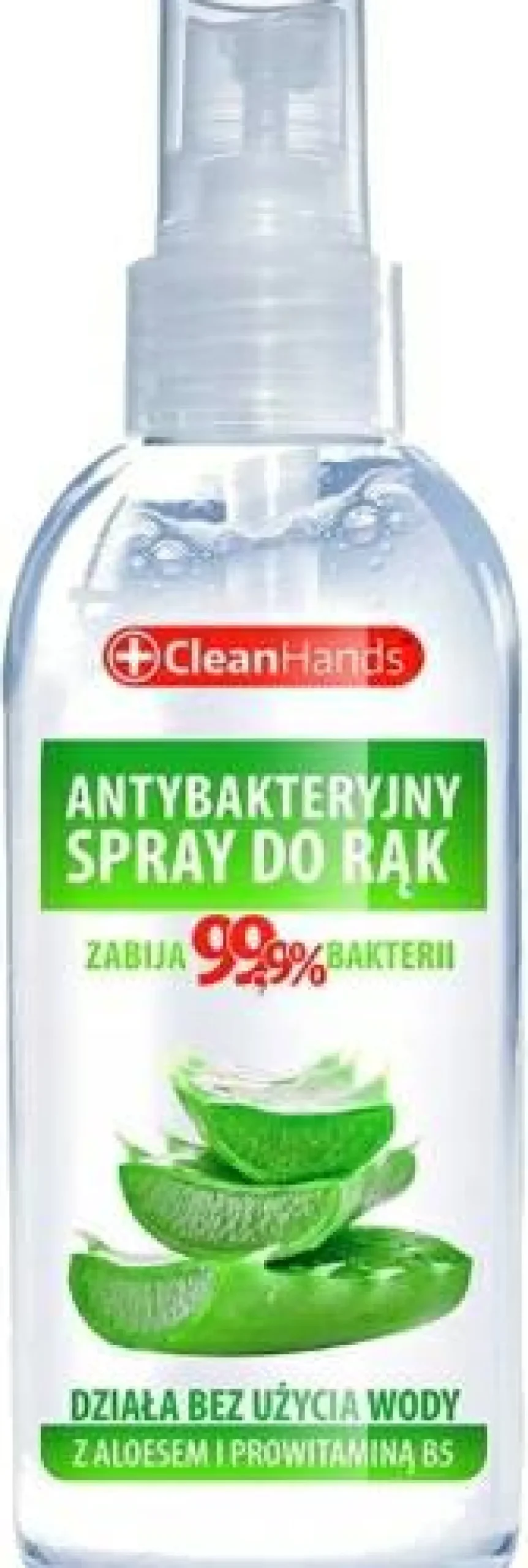 Antibakterielles Handspray mit Aloe Vera und Provitamin B5
