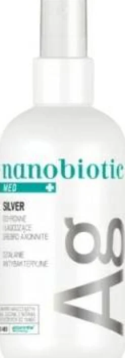 Antibakterielles Spray für Haut und Schleimhäute mit Silber