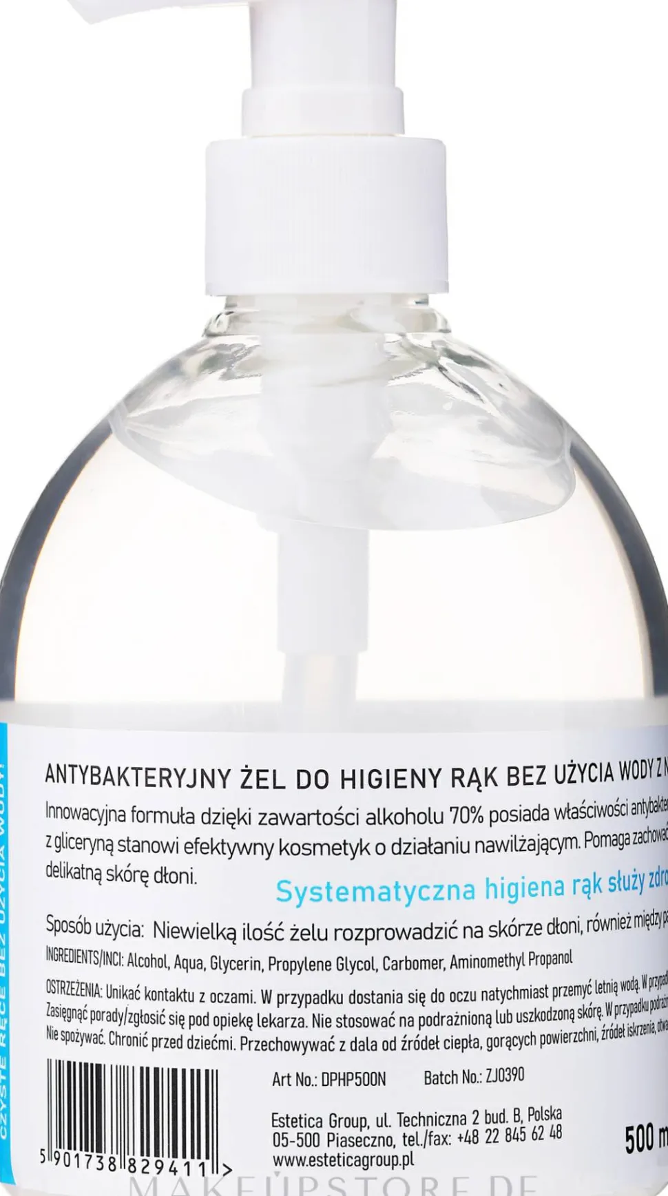 Antibakterielles und pflegendes Handwaschgel mit Glycerin