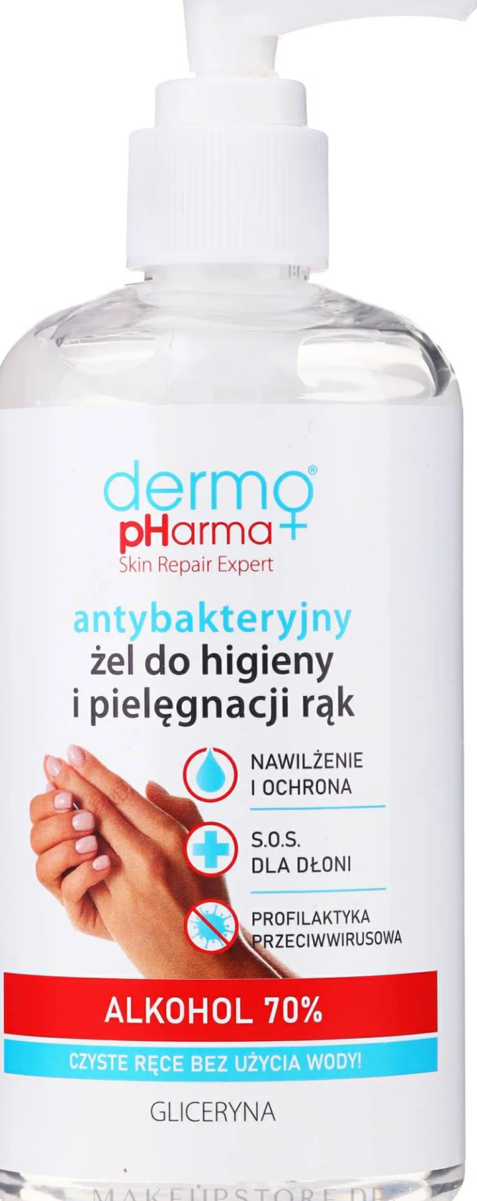 Antibakterielles und pflegendes Handwaschgel mit Glycerin