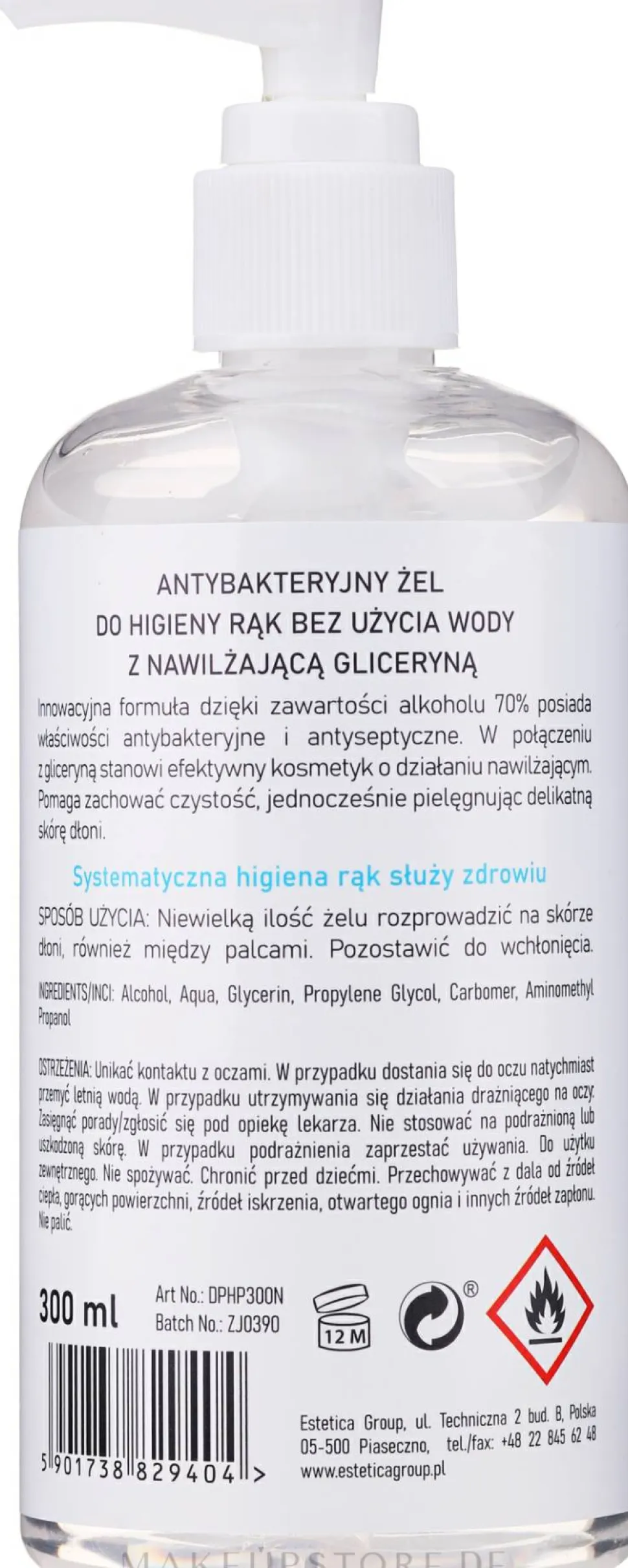 Antibakterielles und pflegendes Handwaschgel mit Glycerin