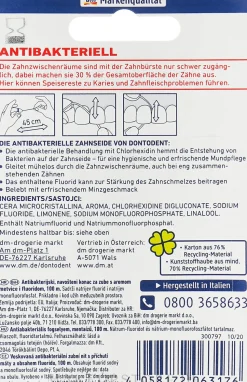 Antibakterielle Zahnseide