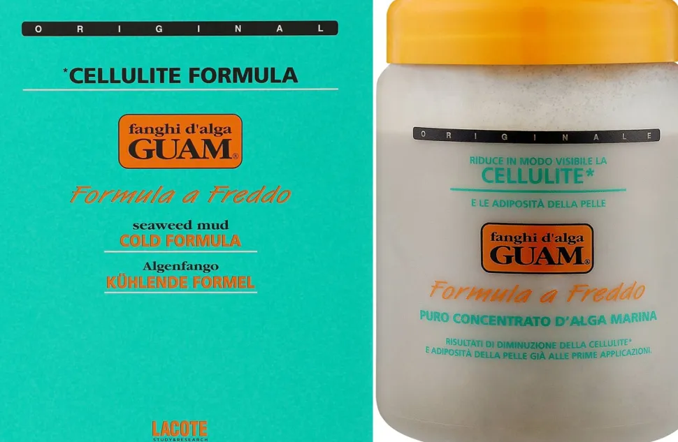 Anti-Cellulite Körpermaske mit kühlender Formel