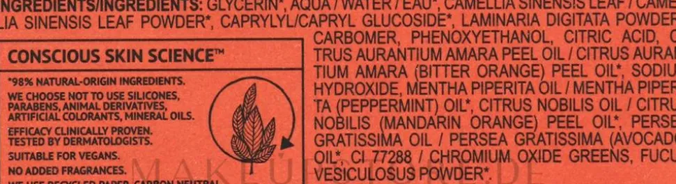 Anti-Cellulite-Körpermaske mit Thermalwasser