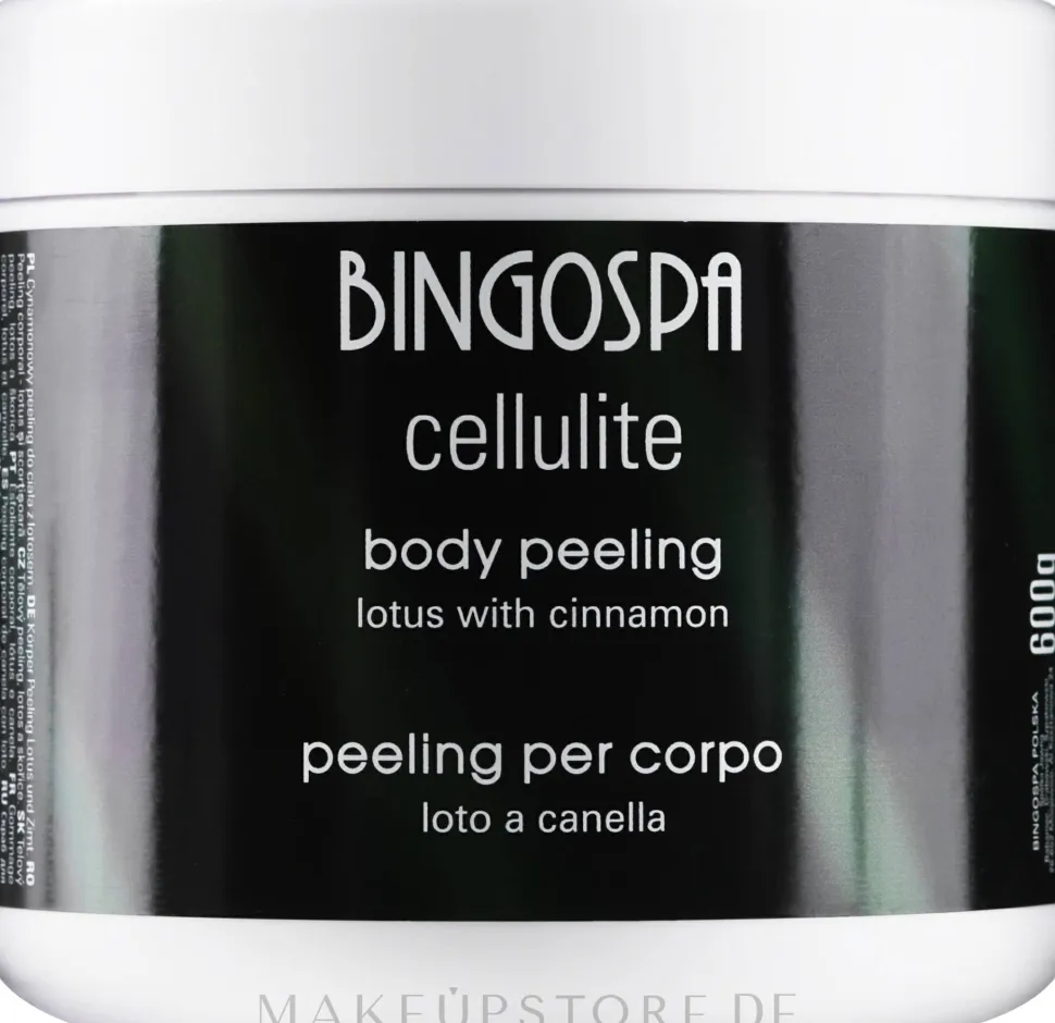 Anti-Cellulite Körperpeeling mit Zimt und Algen