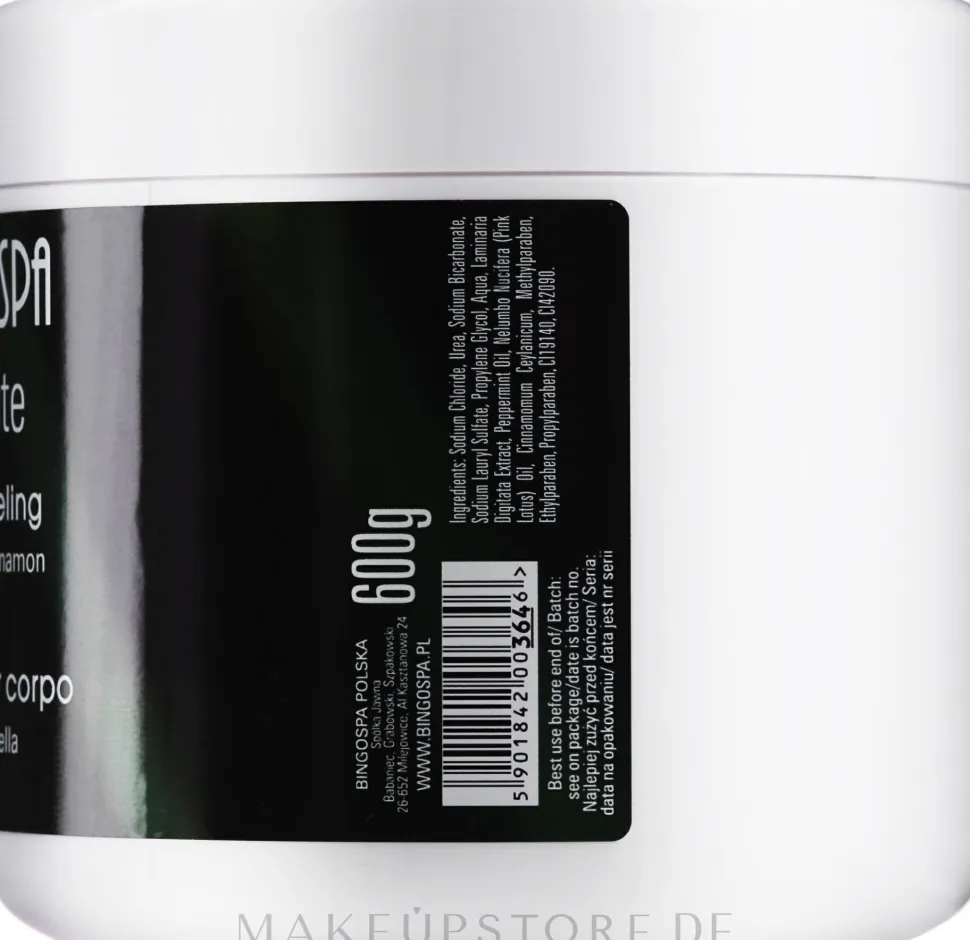 Anti-Cellulite Körperpeeling mit Zimt und Algen