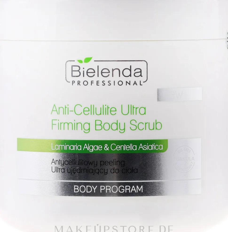 Anti-Cellulite Körperscrub mit Laminaria-Algen und Centella Asiatica