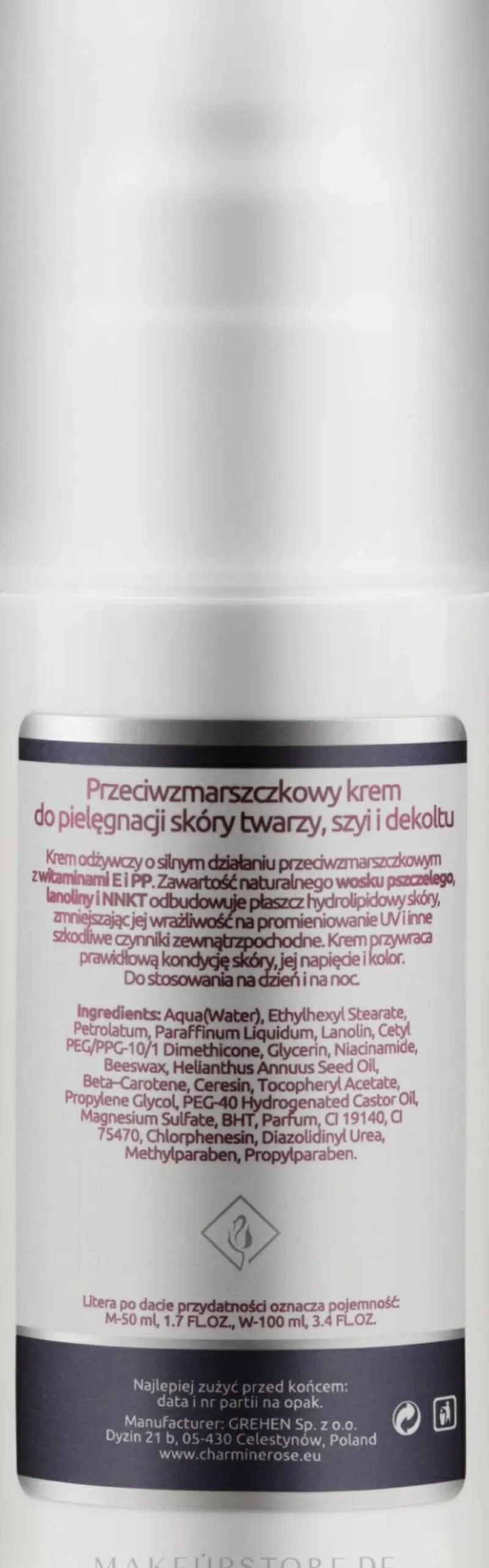 Anti-Falten Creme für Gesicht, Hals und Dekolleté