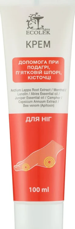 Anti-Gicht-Fußcreme