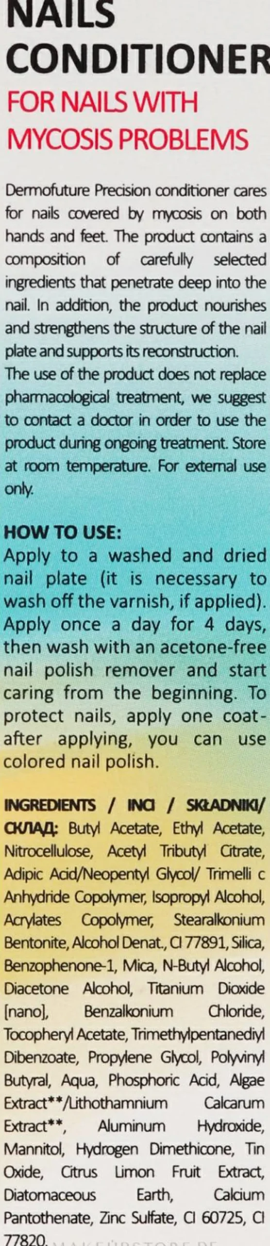 Antimykotische Nageltherapie