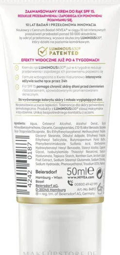 Anti-Pigment-Handcreme