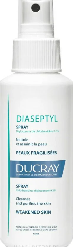 Antiseptisches Lösungsspray für Irritationen und Wunden