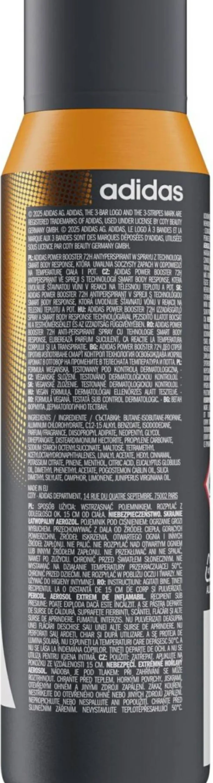 Antitranspirant-Spray for men
