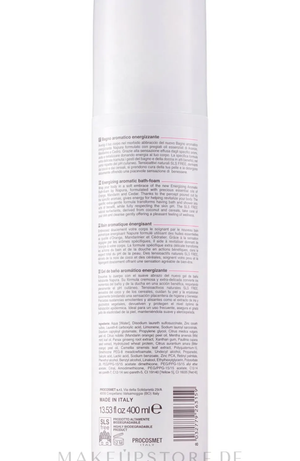 Aromatischer Badeschaum
