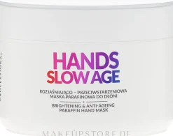 Aufhellende Anti-Aging Handmaske mit Paraffin gegen Pigmentflecken